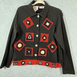 Vintage Y2k Country Wear Casuals Sz M Granny, Core Quirky, Eclectic Retro